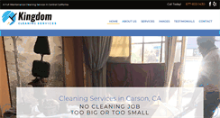 Desktop Screenshot of kingdomwindowcleaning.com