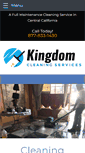 Mobile Screenshot of kingdomwindowcleaning.com